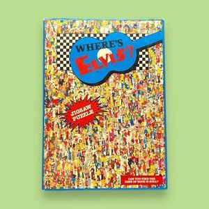 Vintage Where's Elvis Puzzle 500+ Pieces